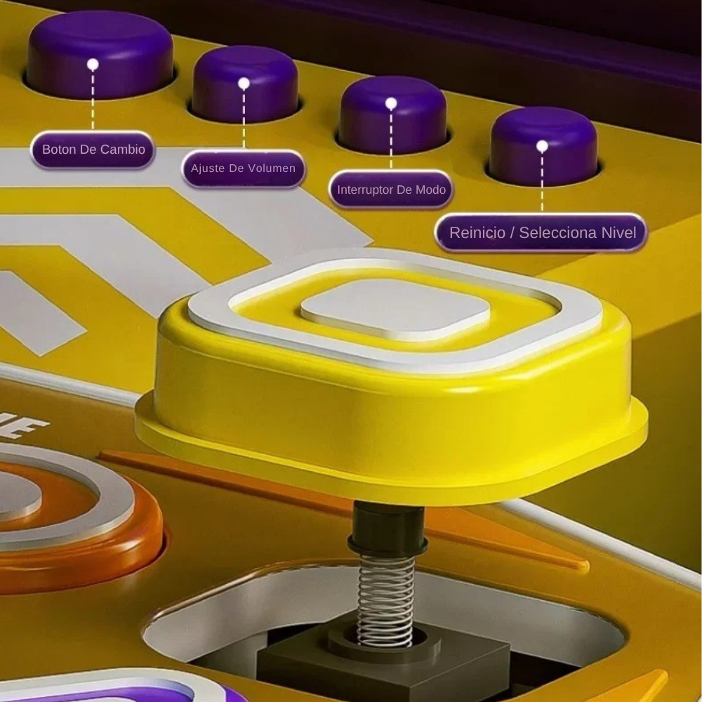 Maquina de Baile Infantil Arcade Musical Juguete Interactivo