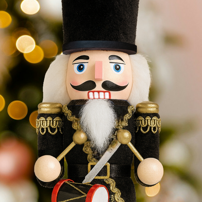 Muñeco Cascanueces Madera 30 Cm Adorno Navideño Decorativo