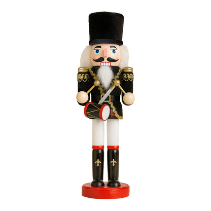 Muñeco Cascanueces Madera 30 Cm Adorno Navideño Decorativo
