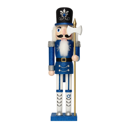 Muñeco Cascanueces Madera 38 Cm Adorno Navideño Decorativo