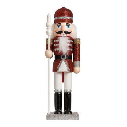 Muñeco Cascanueces Madera 38 Cm Adorno Navideño Decorativo