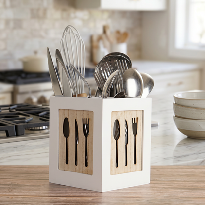 Organizador De Servicios Cubiertos De Cocina Porta Servicios