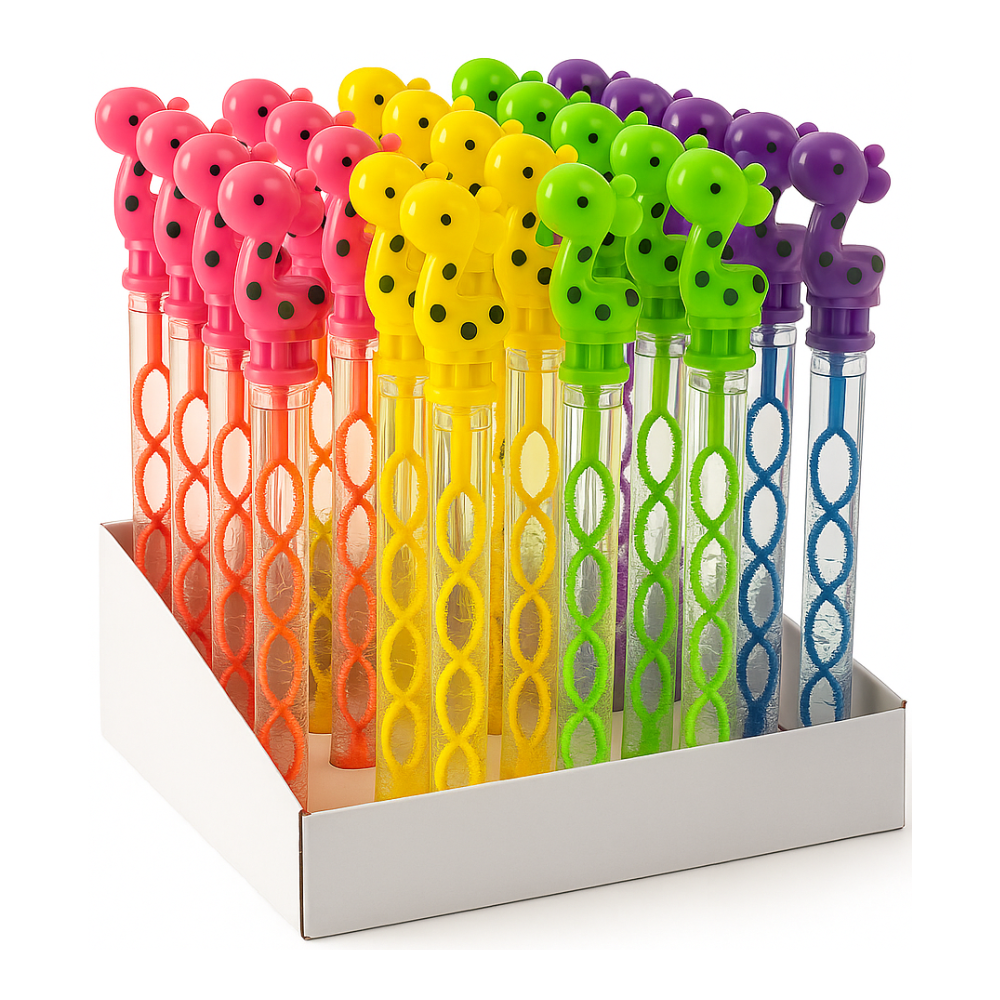 Pack 24 Lanza Burbujas Juguete Infantil Para Niño Cumpleaños