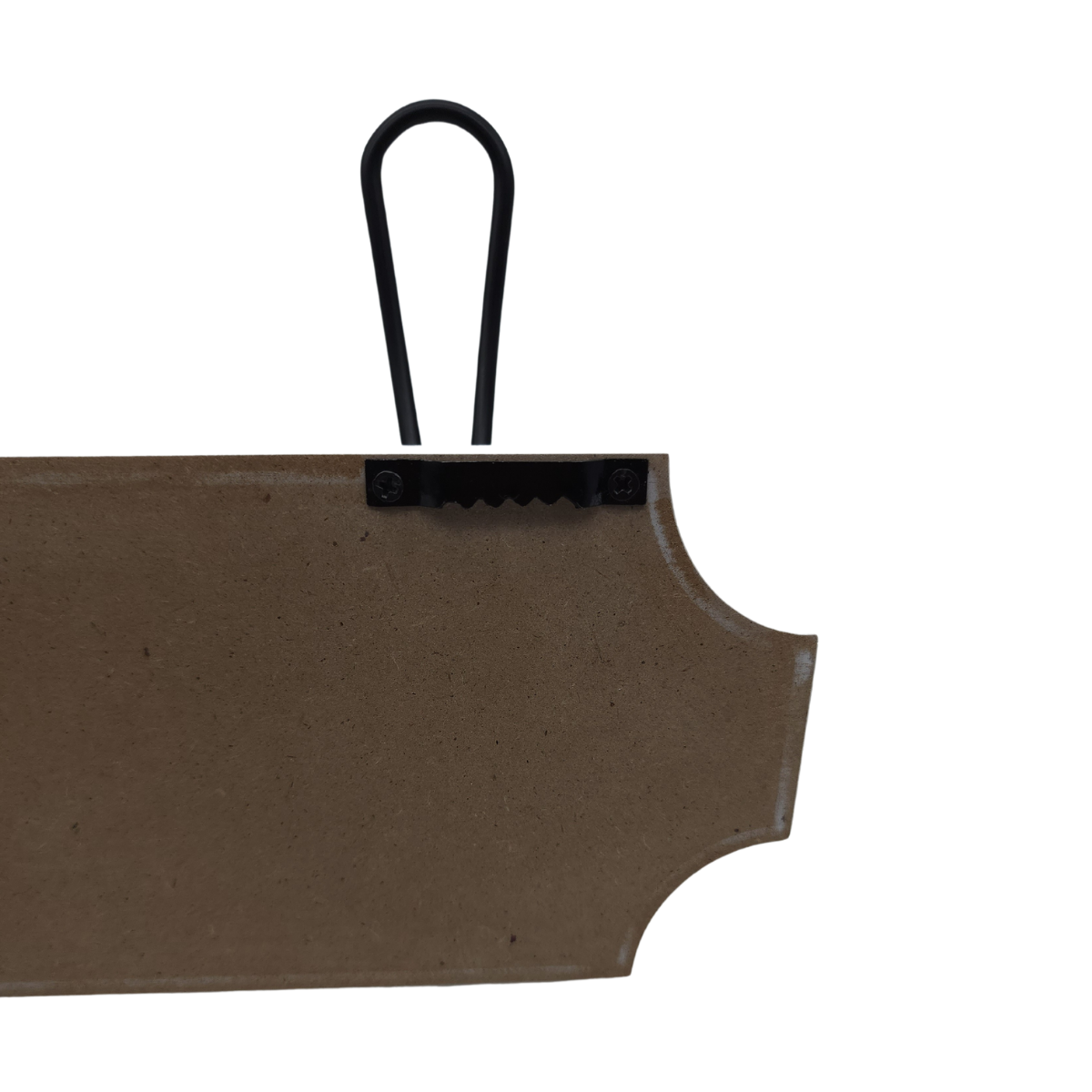 Perchero De Pared Colgador Vintage 4 Ganchos Dobles Blanco