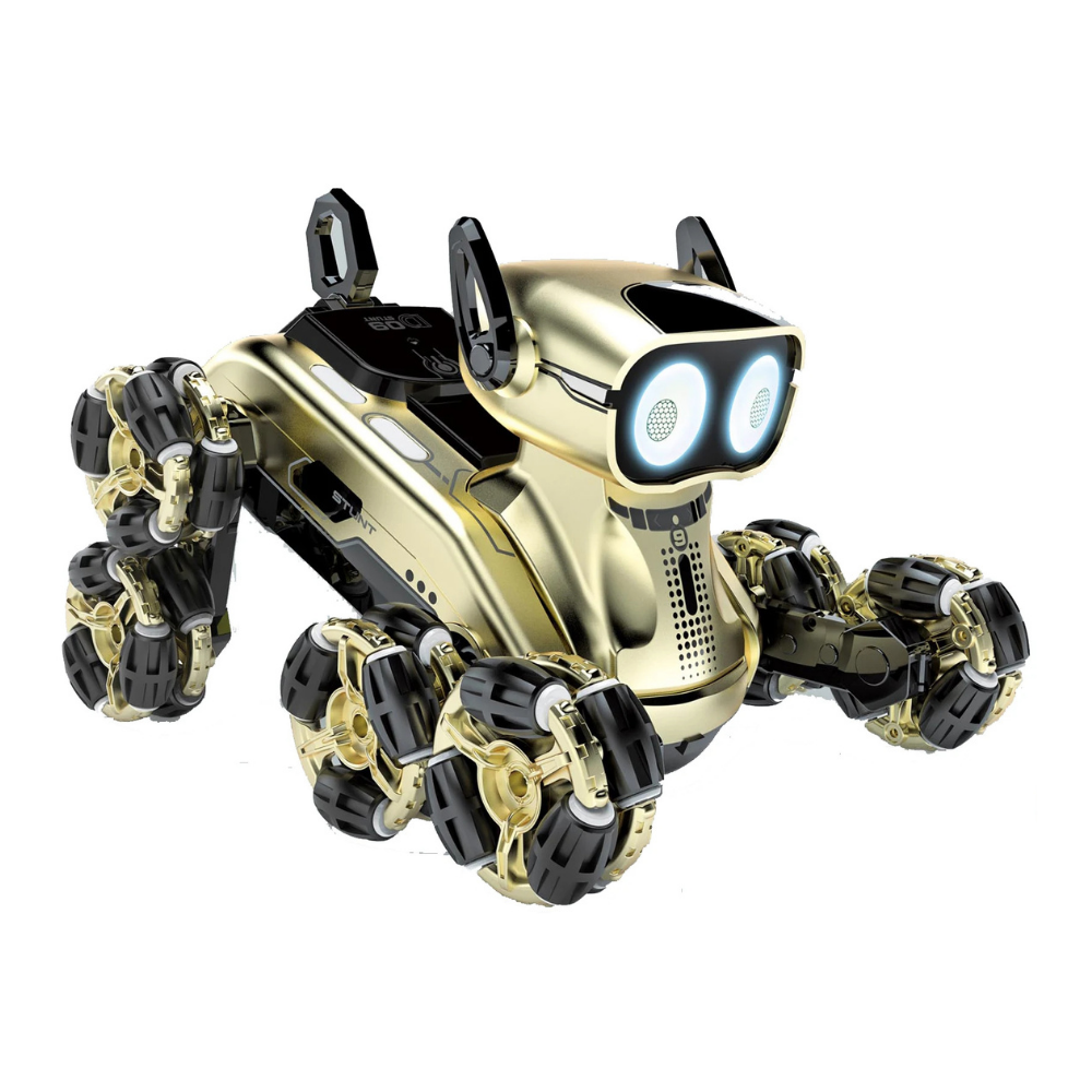 Perro Robot a Control Remoto RC Juguete Con Luces Y Sonido