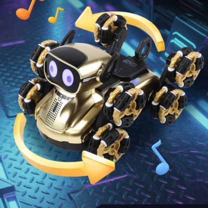 Perro Robot a Control Remoto RC Juguete Con Luces Y Sonido