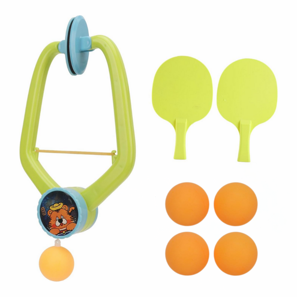 Ping Pong Portatil Sin Mesa Bola Con Cuerda Para Entrenar