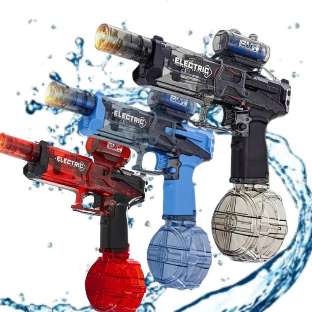 Pistola de Agua Electrica Automatica Alta Potencia Luz Led