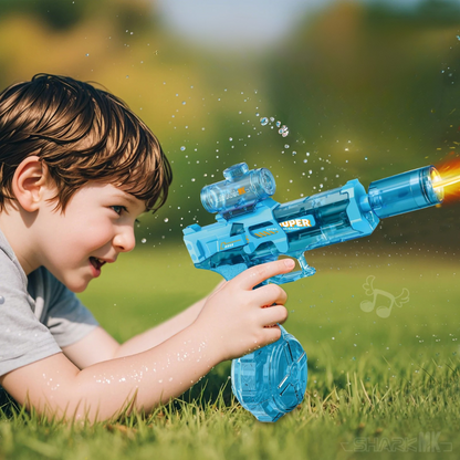 Pistola de Agua Electrica Automatica Alta Potencia Luz Led