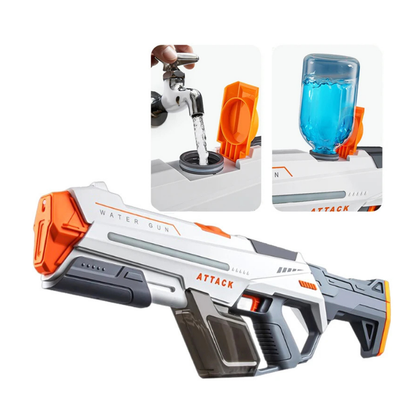 Pistola de Agua Electrica Automatica Alta Presion Recargable