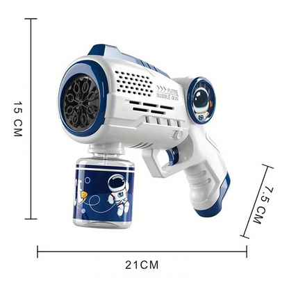 Pistola de Burbujas Automatica Diseño Astronauta Infantil