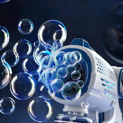 Pistola de Burbujas Automatica Diseño Astronauta Infantil