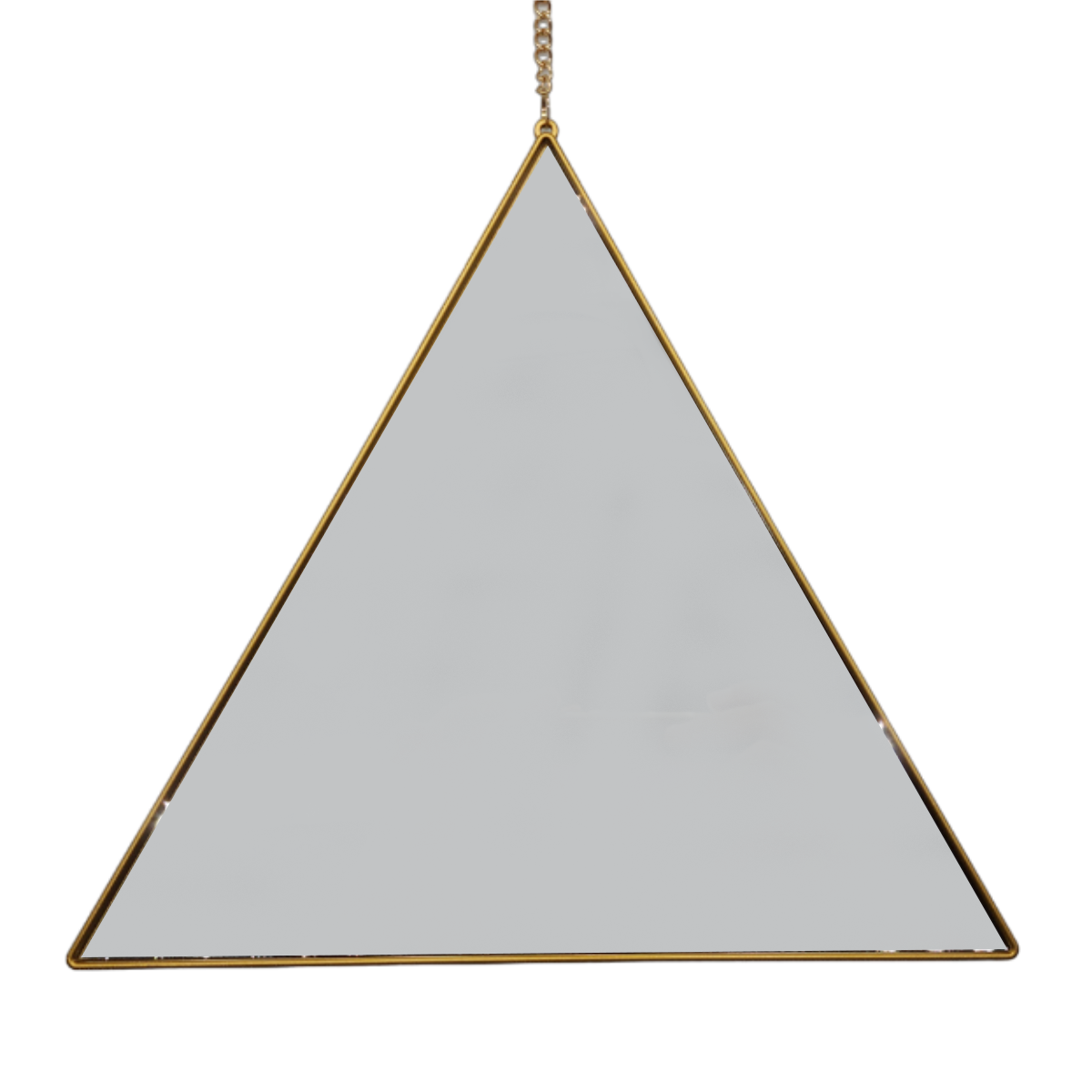 Set 4 Espejos De Pared Para Colgar Triangular Marco Espejo