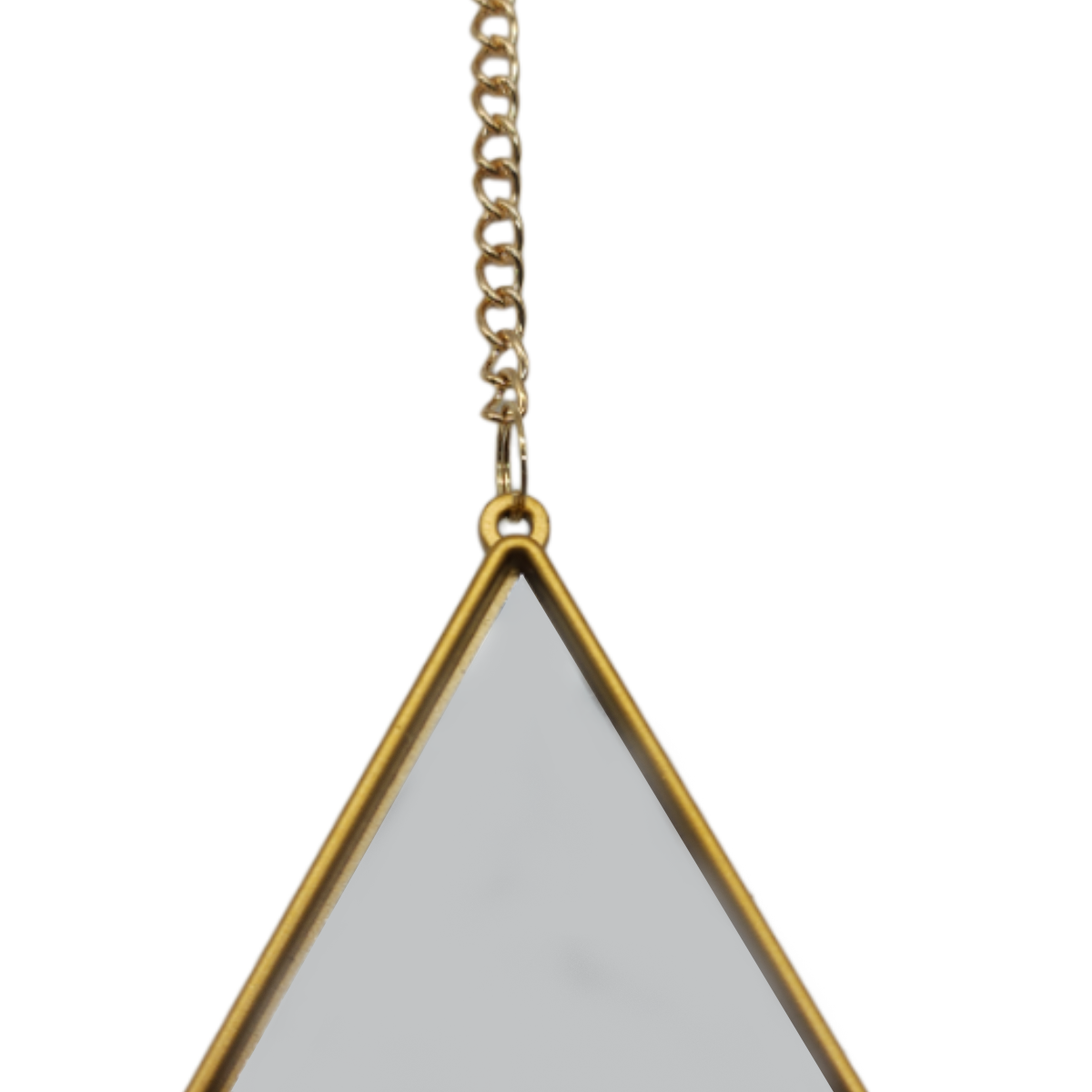 Set 4 Espejos De Pared Para Colgar Triangular Marco Espejo