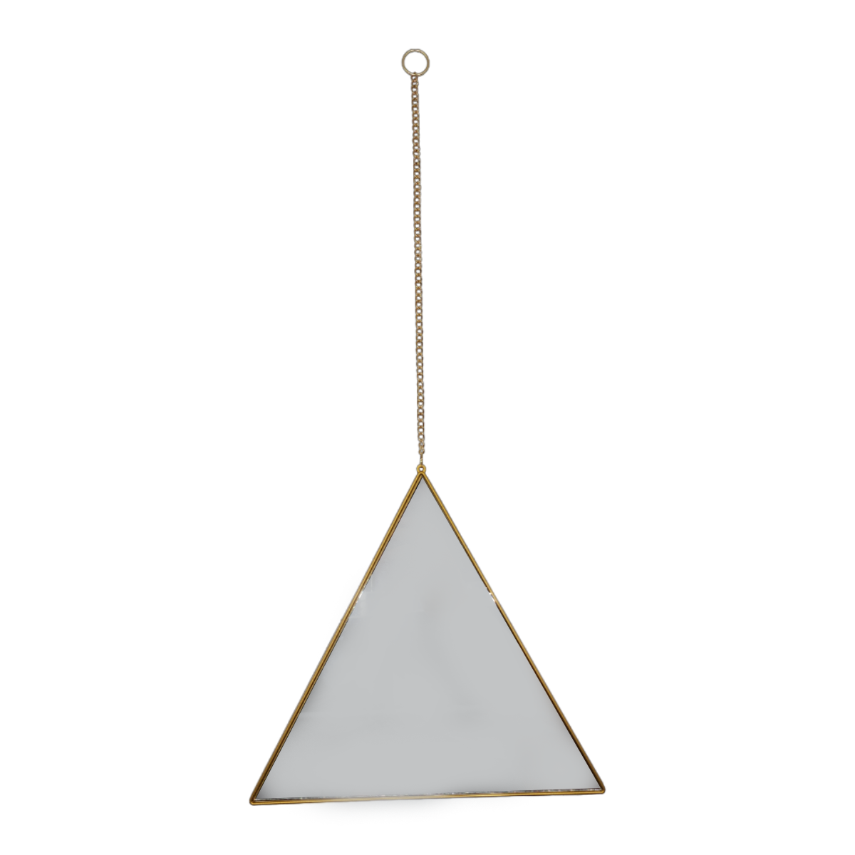 Set 4 Espejos De Pared Para Colgar Triangular Marco Espejo