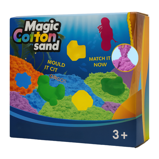 Set De Arena Magica Con Accesorios Y Moldes Animales De Mar