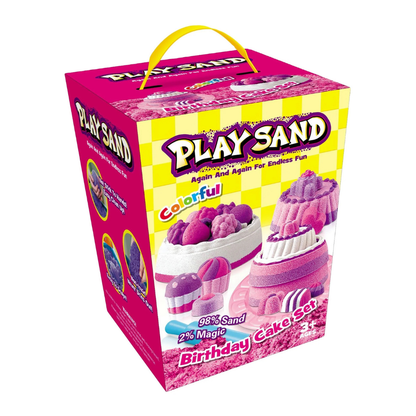 Set De Arena Magica Infantil Con Accesorios y Moldes Variado