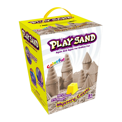 Set De Arena Magica Infantil Con Accesorios y Moldes Variado