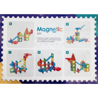 Set De Construccion Magnetico 47 Piezas