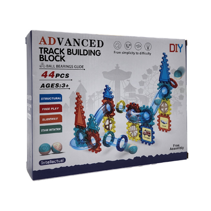 Set De Construccion Tobogan Carrera De Bolitas 44 Piezas