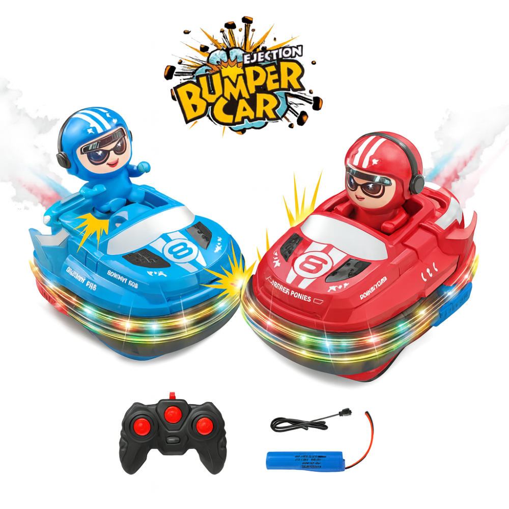 Set de Autitos Chocadores a Control Remoto el Piloto Salta