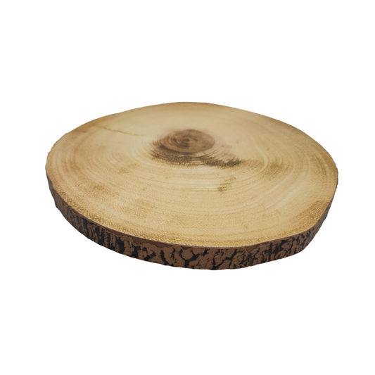 Soporte Base Para Ollas Calientes Diseño Tronco De Madera M