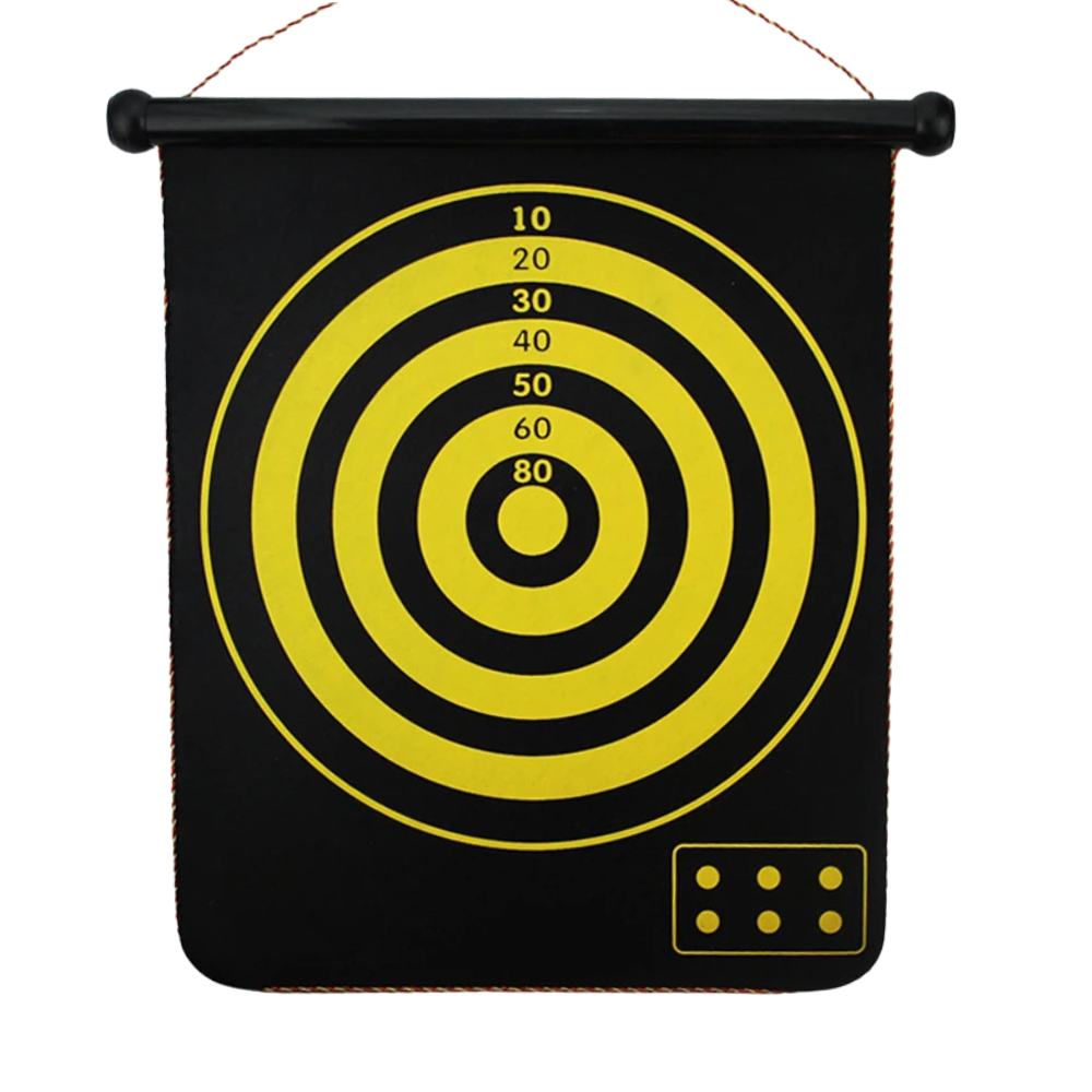 Tablero De Dardos Magnetico Tiro Al Blanco Reversible