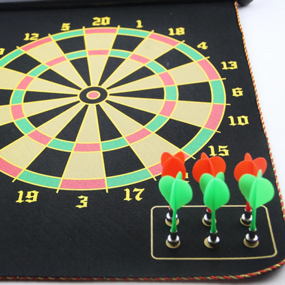 Tablero De Dardos Magnetico Tiro Al Blanco Reversible