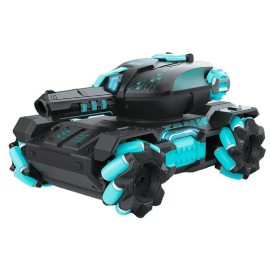 Tanque A Control Remoto Teledirigido Lanza Bolitas De Biogel